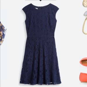 Navy Lace Dress